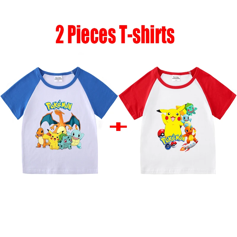 1-2-pecas-pokemon-dos-desenhos-animados-camisetas-para-meninos-roupas-de-verao-criancas-100-algodao-manga-curta-camisetas-impressas-para-meninas