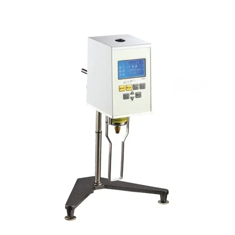 

display rotational viscometer, paint, food, pulp, latex viscosity measuring instrument, laboratory