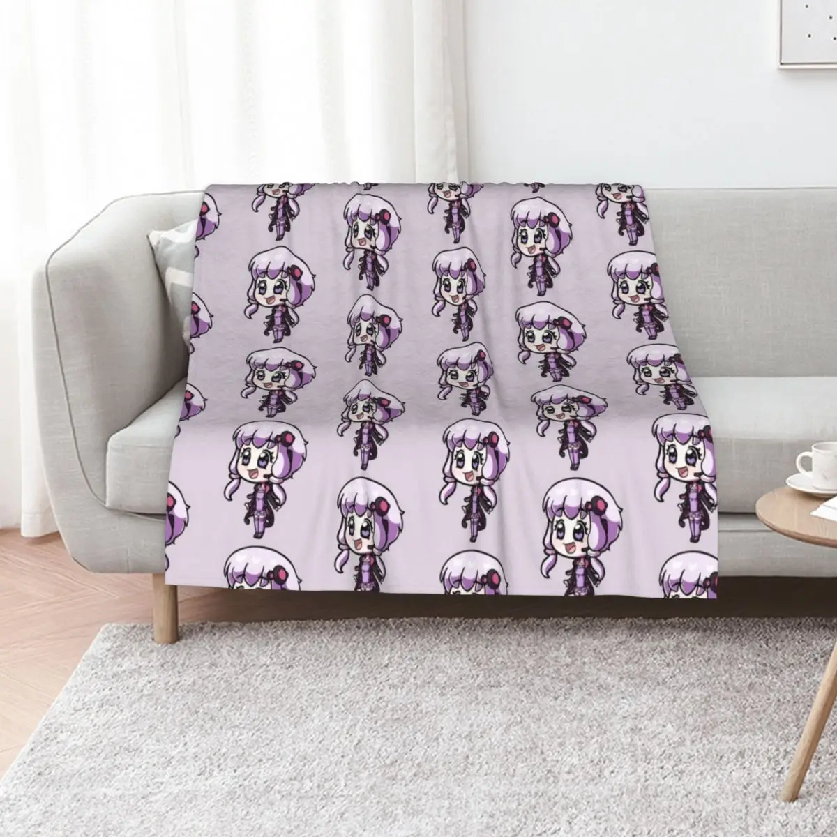 

Yuzuki Yukari - Vocaloid Throw Blanket Decorative Throw Soft Plaid for winter Travel Blankets