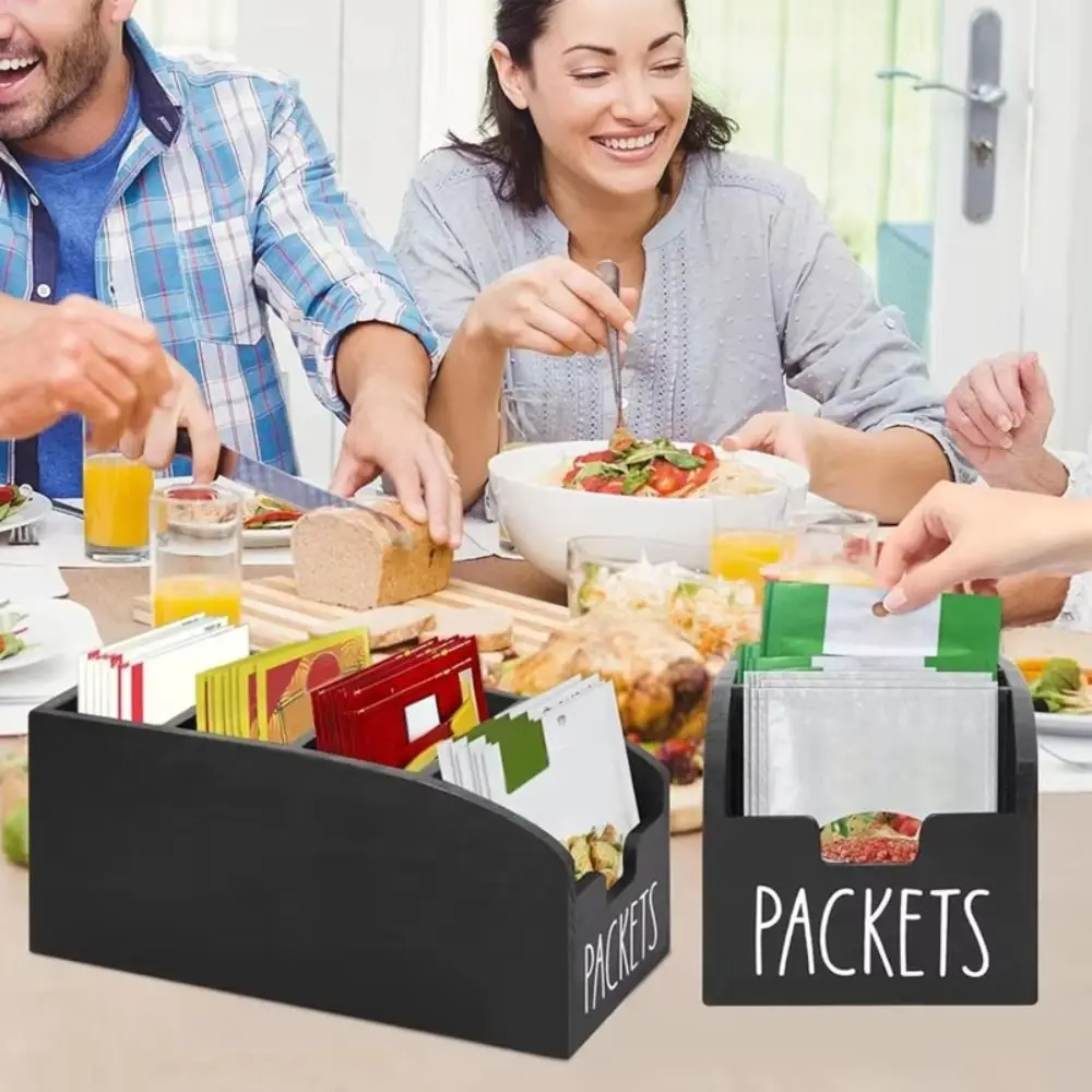 

Wooden Coffee Bag Storage Box Compact Multipurpose Cereal Preservation Storage Box Food Container for Kitchen Accessories