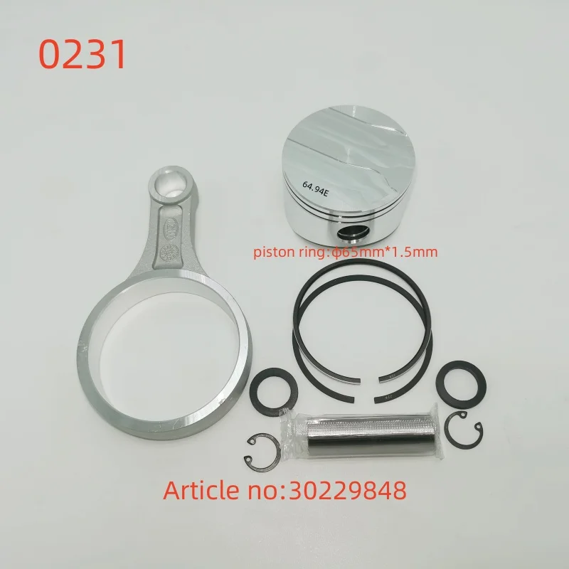 30229848 4PES-12 4PES-15 4PES-10Y 4PES-12Y 4PES-15Y-40P Connecting rod/piston of complete for refrigeration compressor