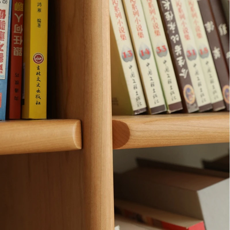 収納オーガナイザー本棚北欧リビングルームシンプルな多機能本棚寝室木製家具Boekenkast MH40SJ