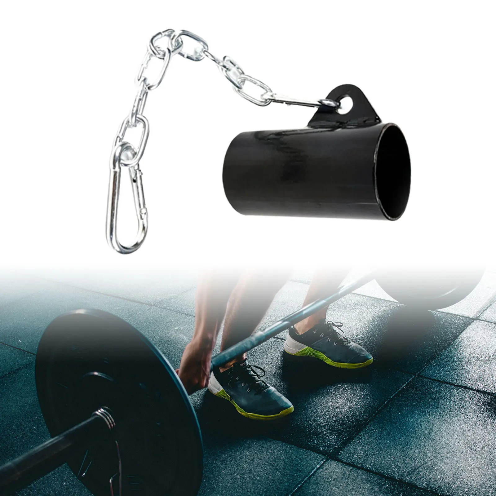 T Bars Row Attachment Bent over Exercises Core Muscles Handle Workout Gym Fitness Portable Landmine Attachment Eyelet Attachment