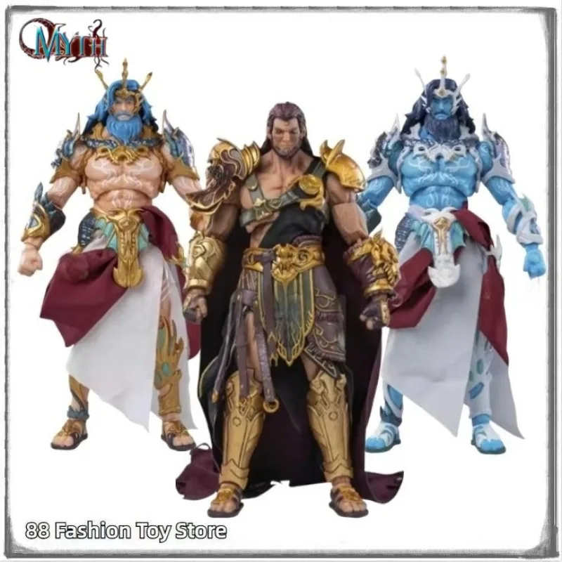 

Berserker Studios 1/12 Male Soldier All Nations Myth Gods of Series Zeus Poseidon Model Full Set 6" Action Figure Collection Toy