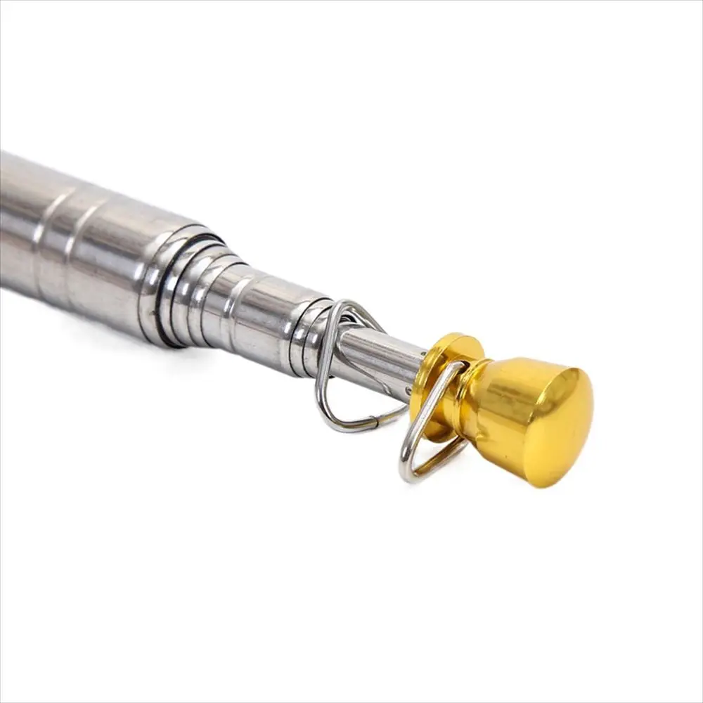 

Waving Stainless Steel Pole Flag Sponge Handle Portable Telescopic Flag Pole Handheld Flag Pole Banner Outdoor