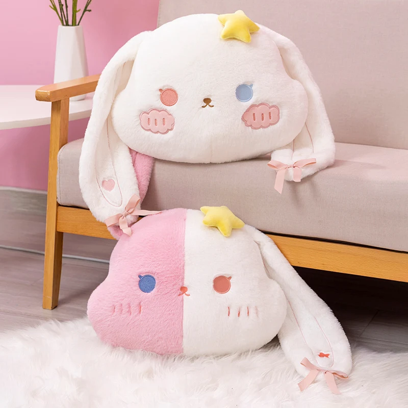 30x40cm Cute Cartoon Cloudy Bunny Plush Throw Pillow Toy Kawaii Stuffed Animals Rabbit Plushies Doll Sofa Cushion Home RoomDecor