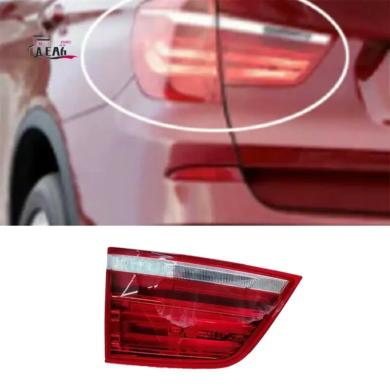 

AEA6-Rear LED Lamp Trim Bezel Shell Reversing Signal Brake Light For BMW X3 F25 2009-2017 Tail Light Cover