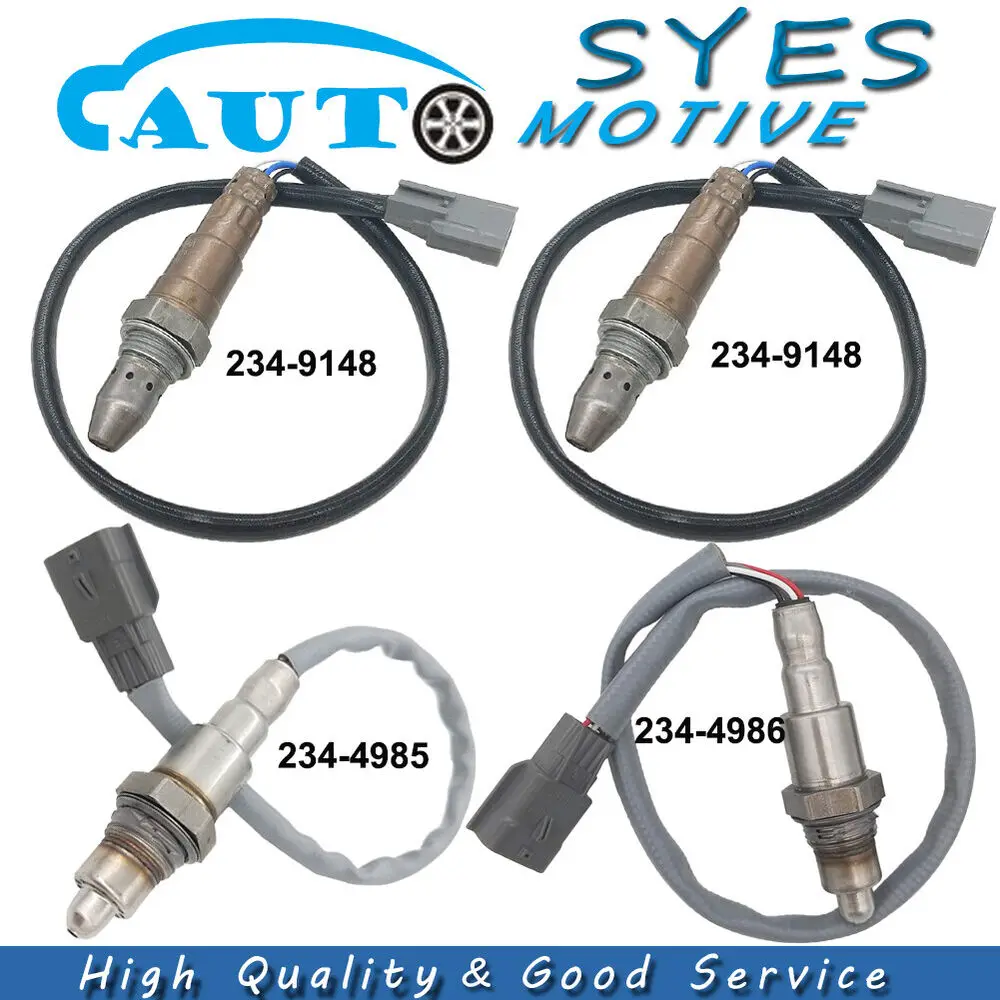 4Pcs Up&Downstream Oxygen O2 Sensor For Nissan Murano Pathfinder 15-19 QX60 3.5L