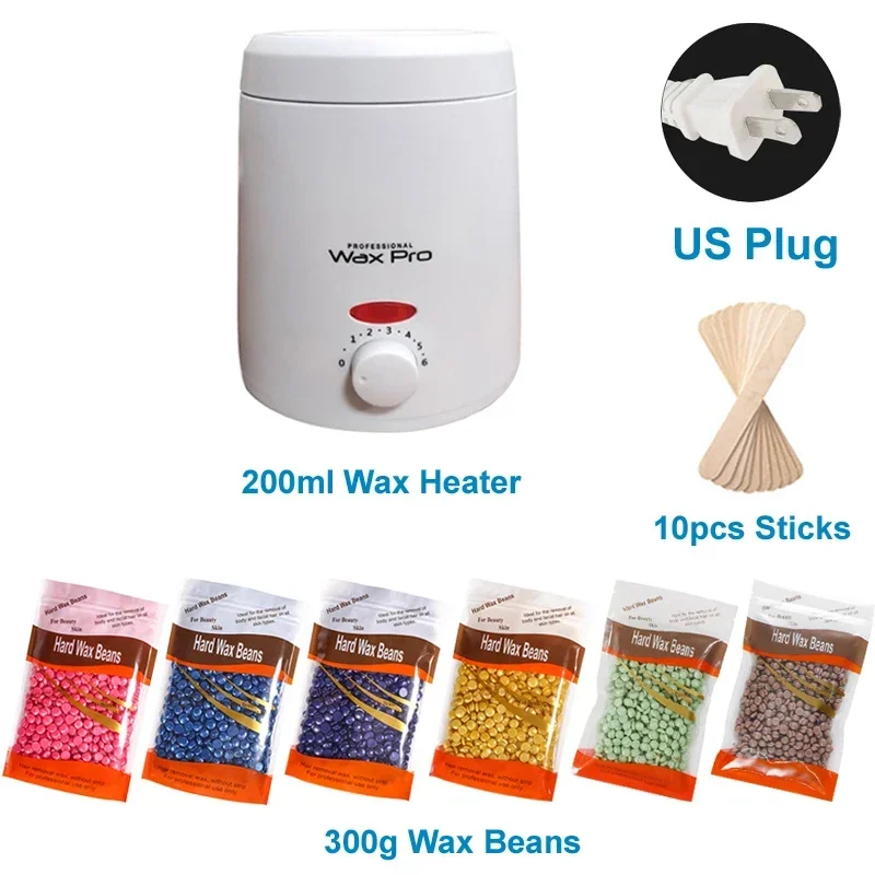Waxen Machine voor Ontharing Ontharing Wax Smelten Machine 200 ml Wax Heater Ontharen Paraffine Warmer Waxen Dompelpot