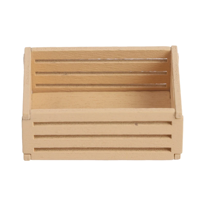 3pcs Dollhouse Miniature Mini Wooden Fruit Frame For 1:12 Dollhouse