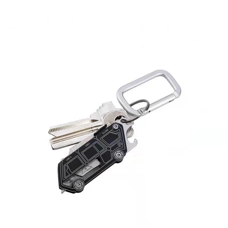 High Quality SK5 Blade Utility Knife Aeronautical Aluminium Handle EDC Outdoor Multitool Sharp Paper Cutter Hanging Buckle