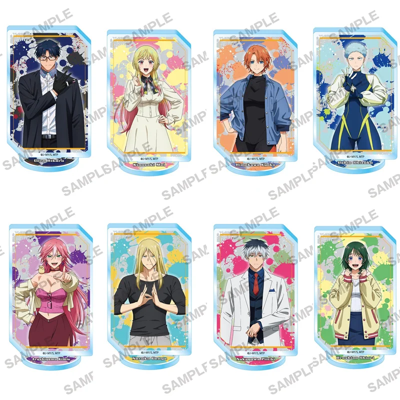 Anime Marriage Toxin Gero Hikaru Naruko Genya Acrylic Stand Figure Display Cospaly Desk Decor Collect Fans Gift  Keychains