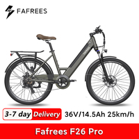 Fafrees F26 Pro Electric Bicycle for Men Mountain Bike 250W 36V 14.5Ah Lithium Battery City E-bike