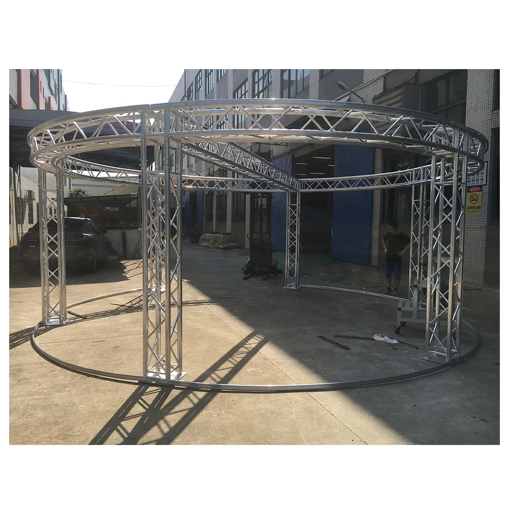 【Factory Wholesale】High Quality 290mm Aluminum Alloy Spigot Truss TUV Certified Stage System Truss Displays