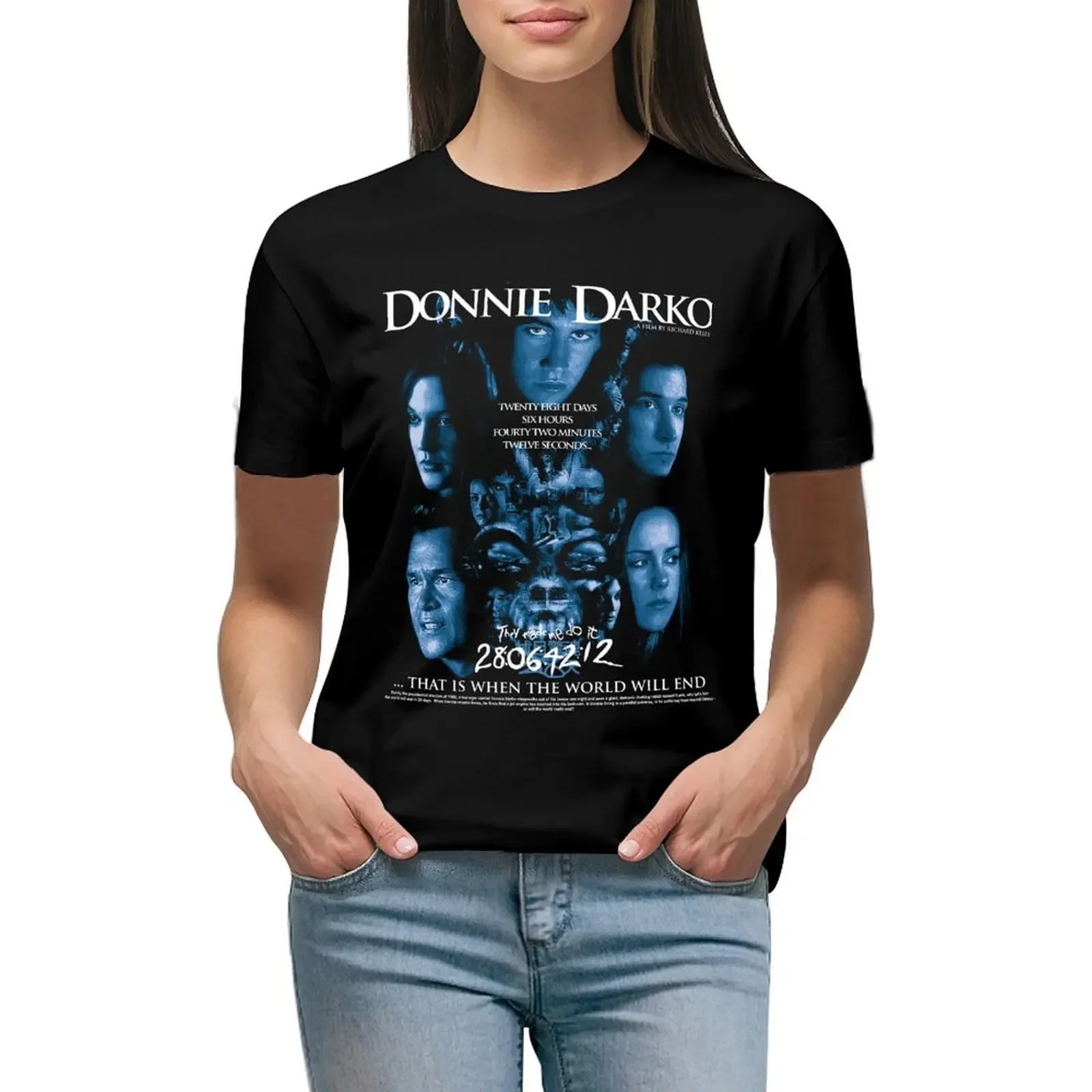 

Donnie Darko - That is when the world will end T-Shirt graphics Female clothing womans clothing