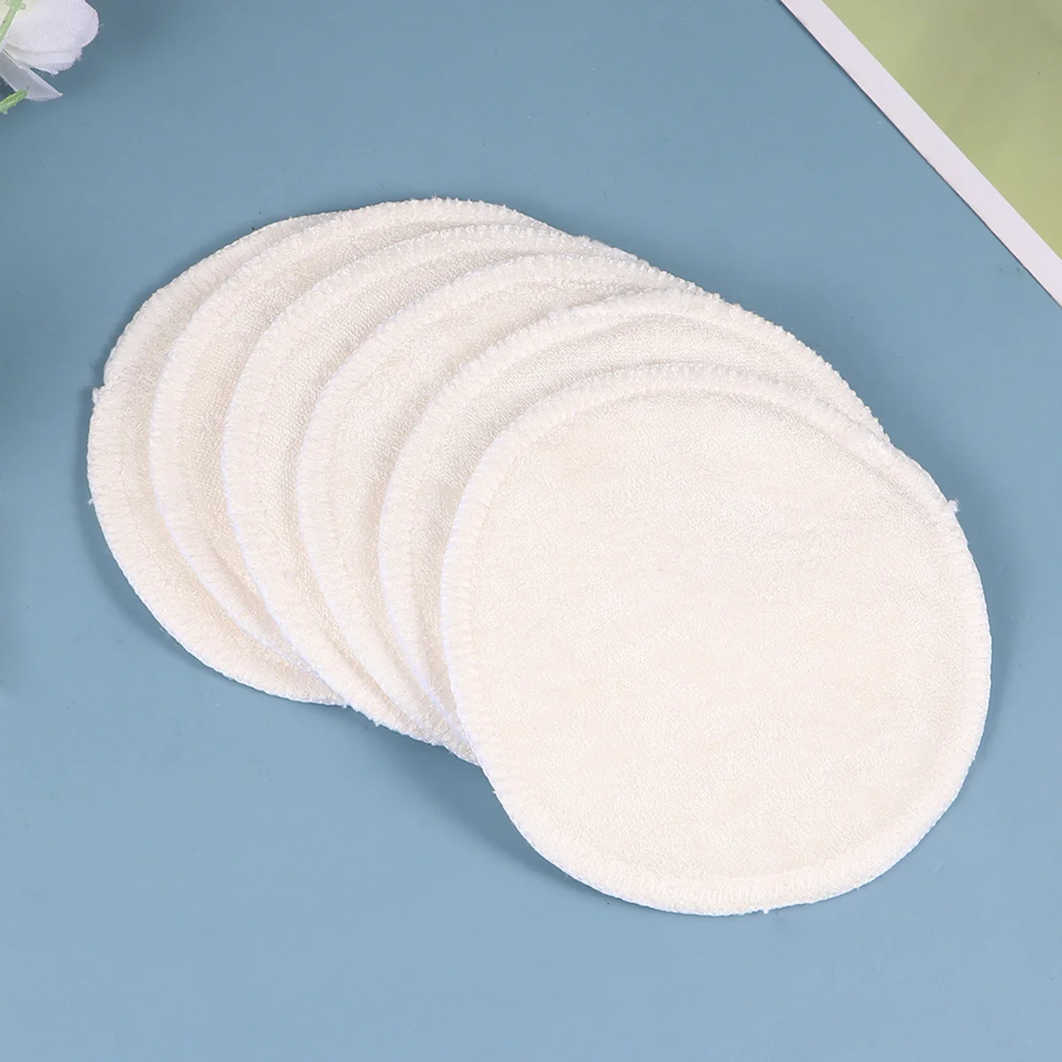 

6Pcs Premium Anti Galactorrhea Pads with Bamboo Lining Leak Proof Nursing Bras Protection High Absorption Soft Skin Friendly