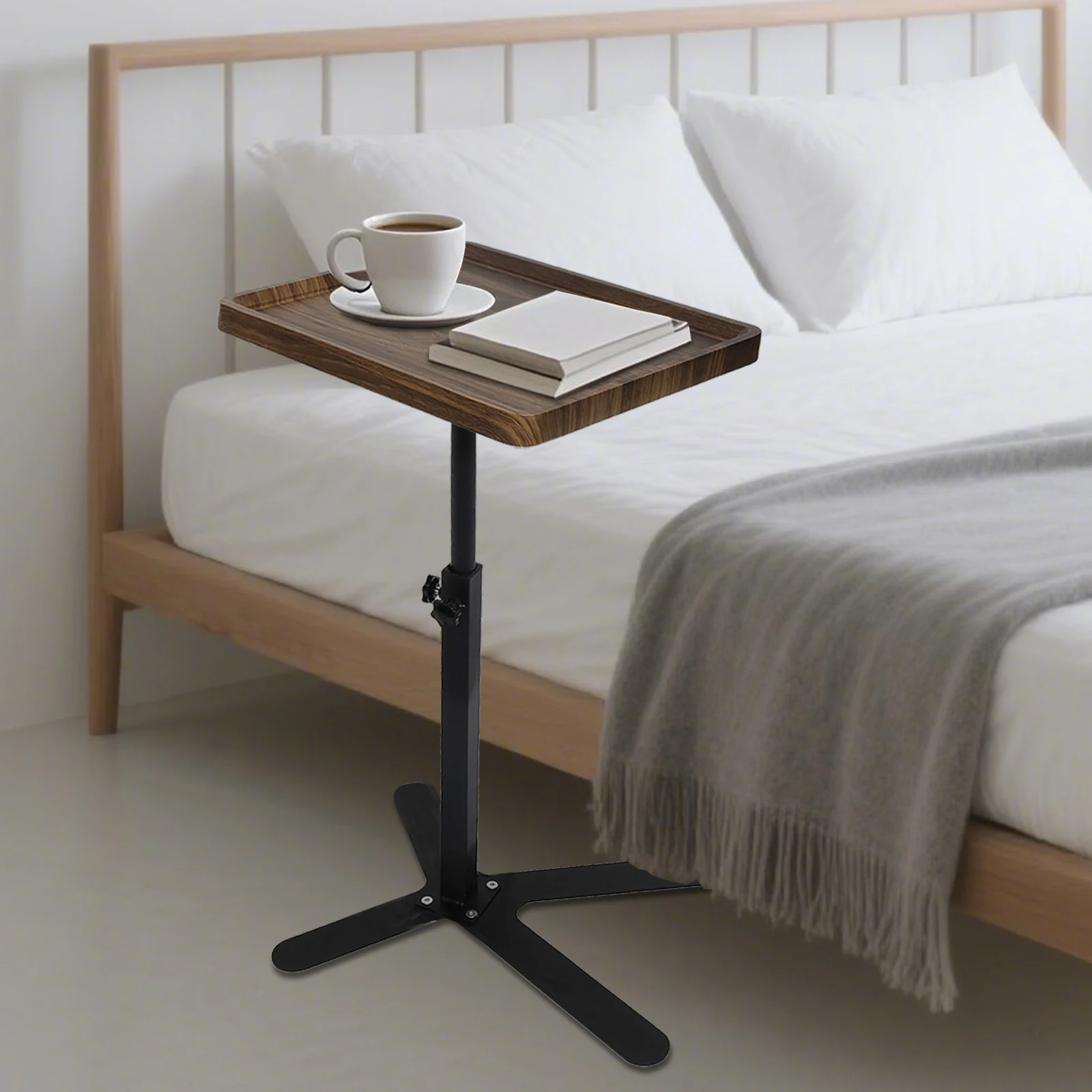 

Movable Lifting Tables Bedside Small Table Solid Wood Sofa Side Table Adjustable Easy Lifting Learning Desk Coffee Tables