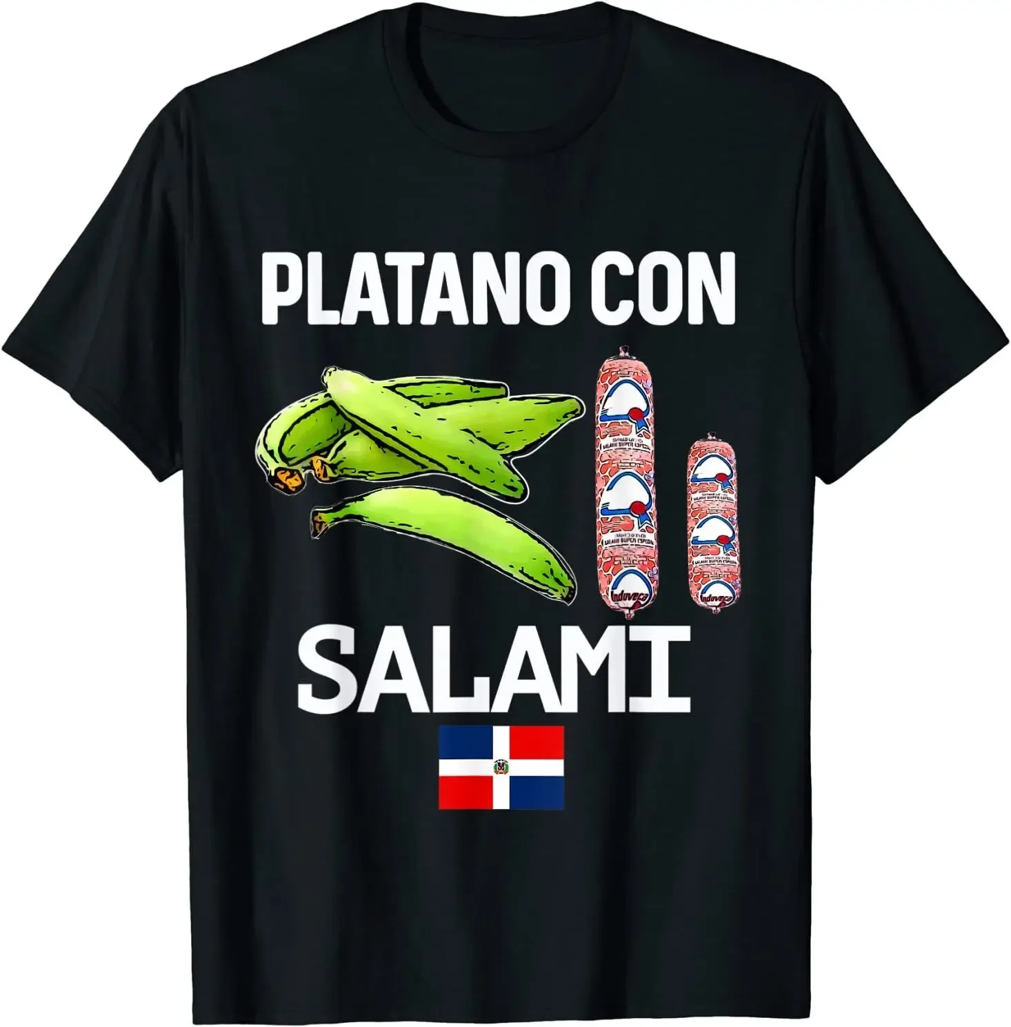 NEW LIMITED Dominicana Flag Dominican Republic Food Design Gift T-Shirt S-3XL