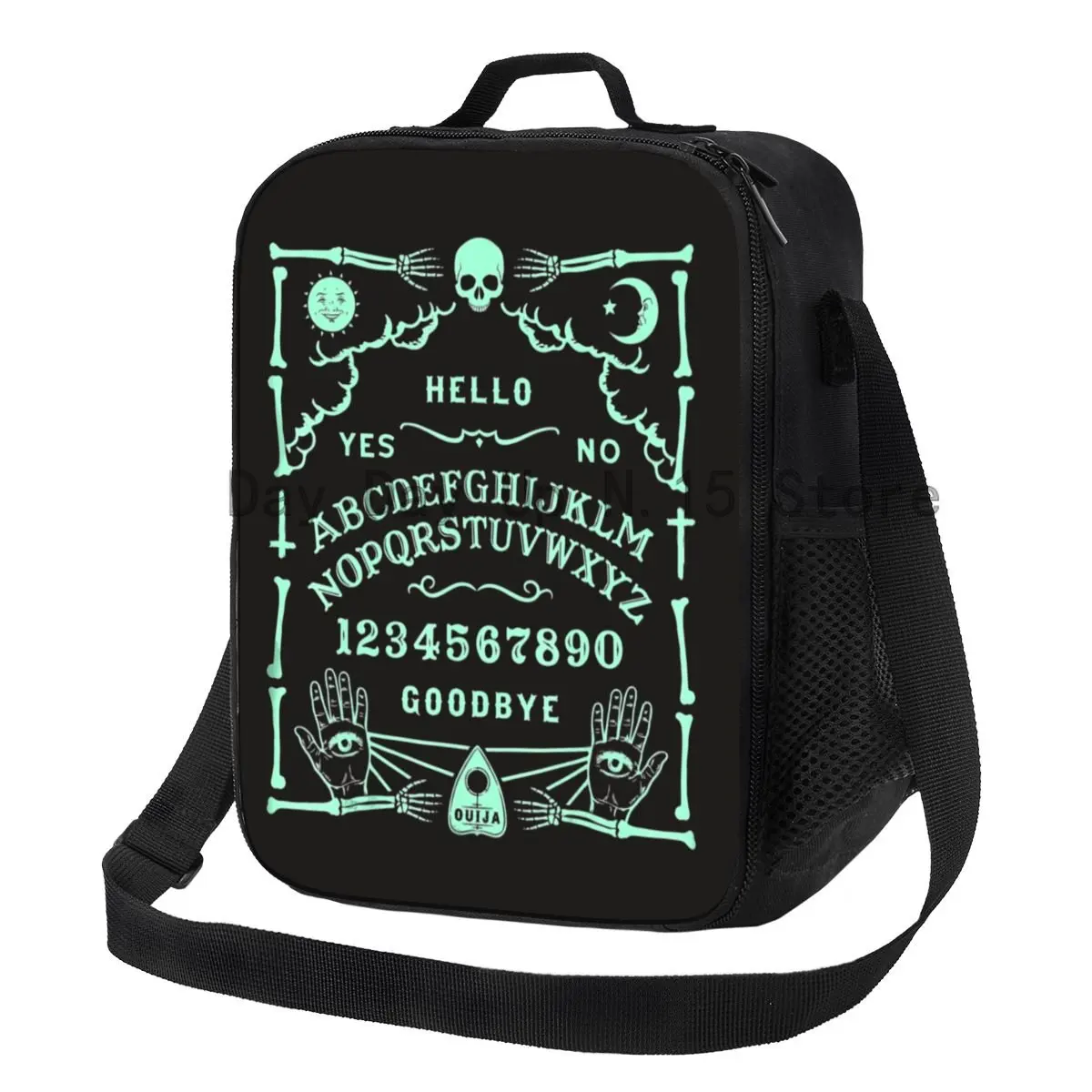 

Изолированная сумка для обеда Spirit Ouija для женщин, термоохладитель для Хэллоуина, детский школьный Ланч-бокс