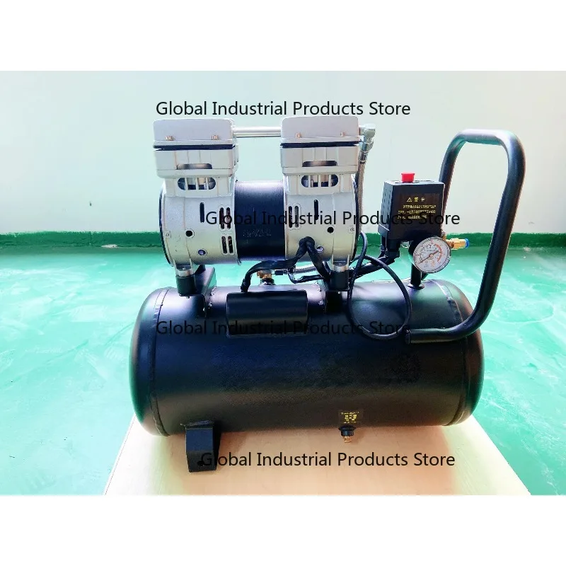 Hot Sales800W 30L Black Air Compressor With Two Intake Pipes For OCA Lamination Machine Air Supplying
