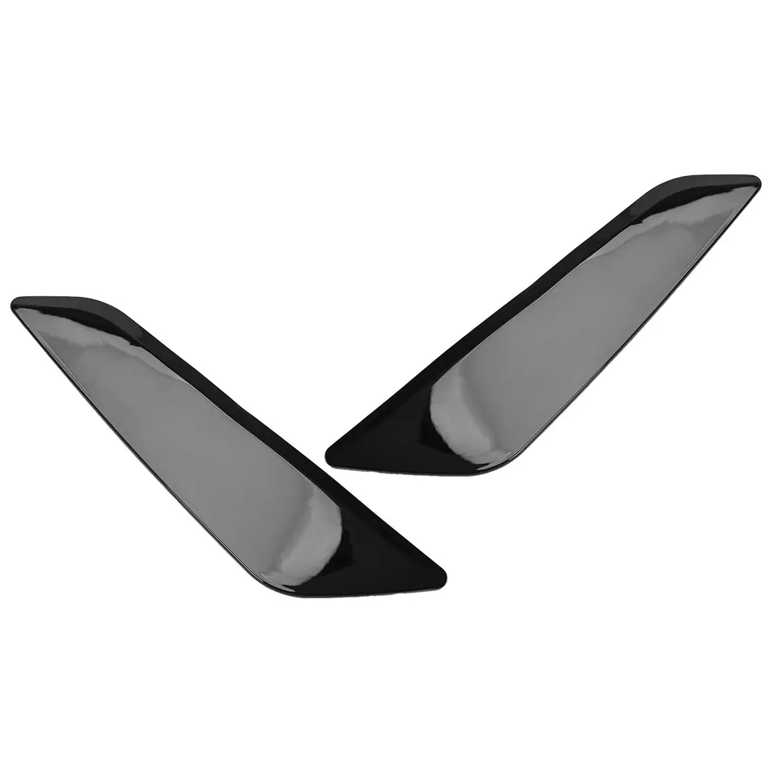 1 Pair Car Side Fender Vent Grille Cover Trim ABS Fit for BMW 5 Series G30 G31 2018-2022 Gloss Black