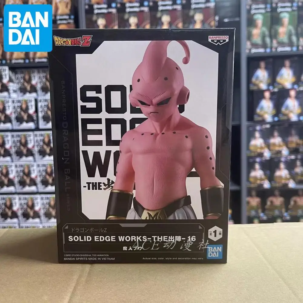 W magazynie oryginalny Banpresto Dragon Ball Freeza Majin Buu oryginalne Anime kolekcjonerskie pudełko Model lalki zabawka ozdoba oryginalny prezent