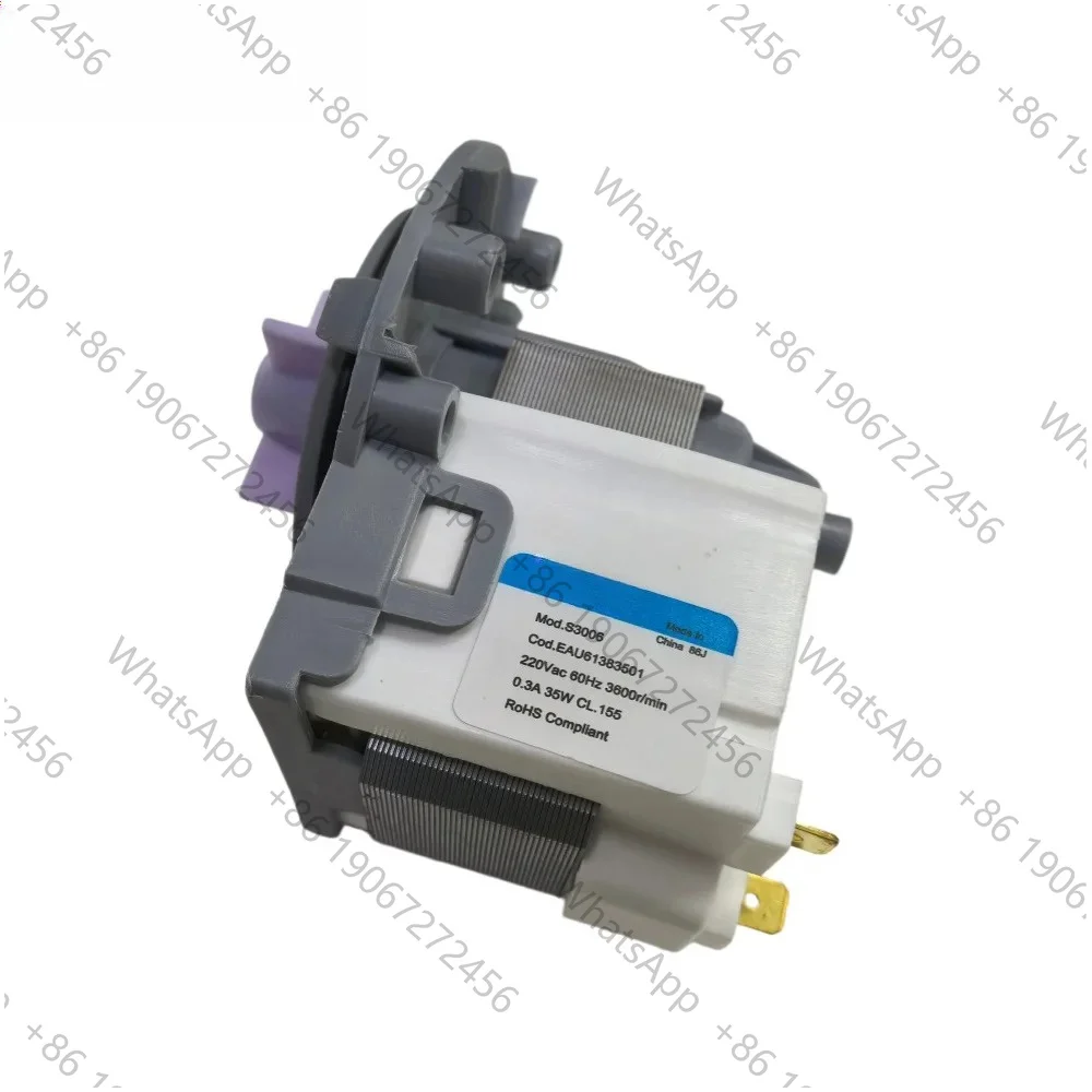 Washing Machine Drain Pump Motor S3006 EAU61383501 220V 60Hz 35W Washer Drainage Replacement Parts