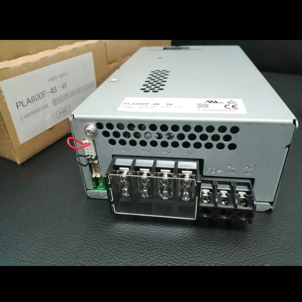 INPUT AC100-240V 50-60Hz 6.7A OUTPUT 48V 12.5A PLA600F-48-W 600W Switching Power Supply