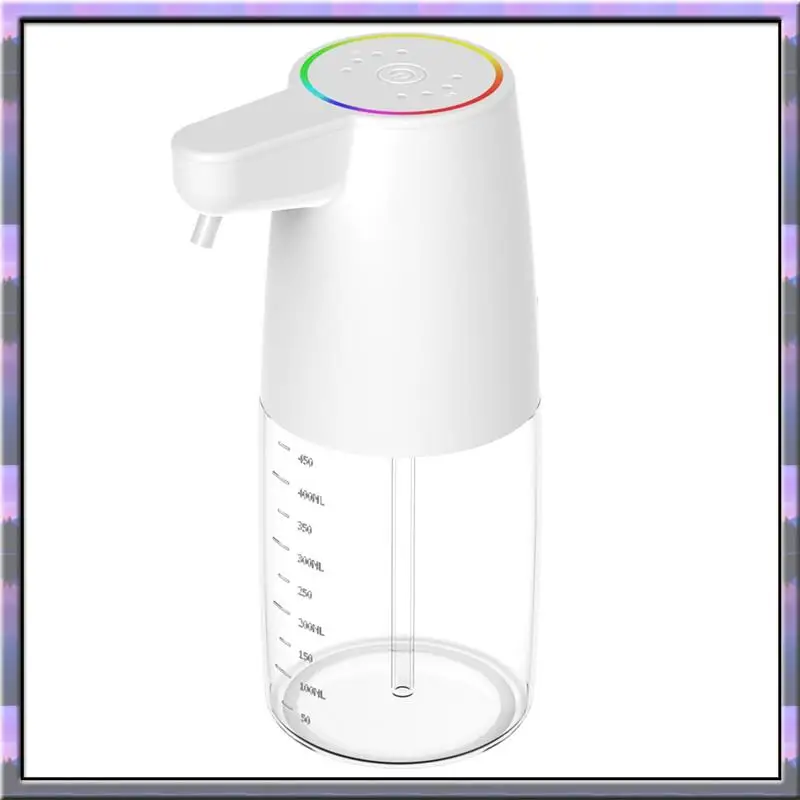 

Durable -450Ml Automatic Soap Dispenser Infrared Sensor Type-C Charging Touchless Smart Liquid Soap Dispenser