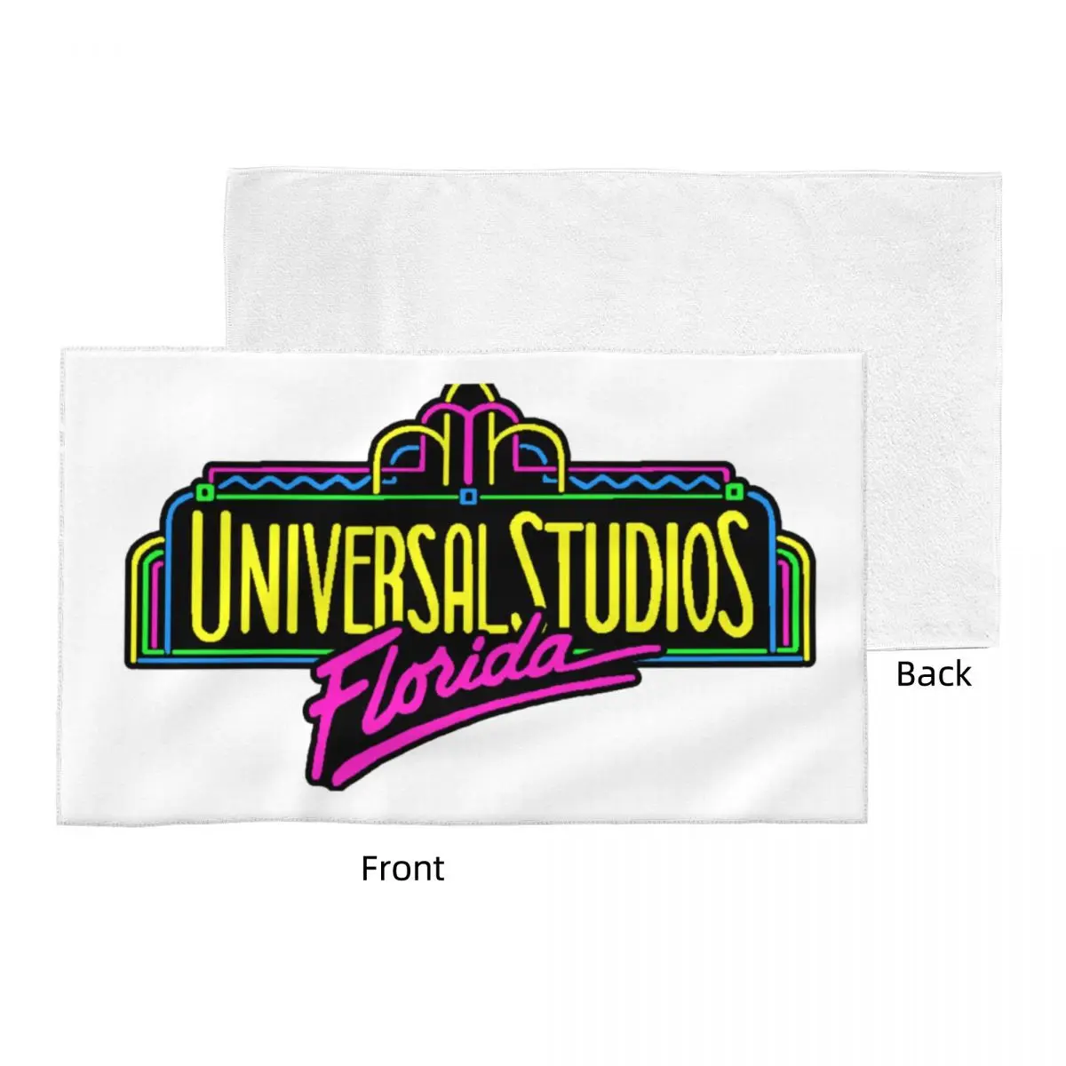 Custom Universal Studios Florida V2 Soft Face Towel Quick Dry Pool Bath Cotton Towels Absorbent