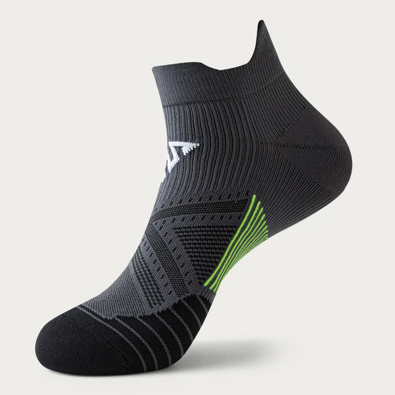 Calcetines tobilleros de compresión para hombre y mujer, calcetín profesional de corte bajo para Fitness, Maratón, correr, con soporte para el