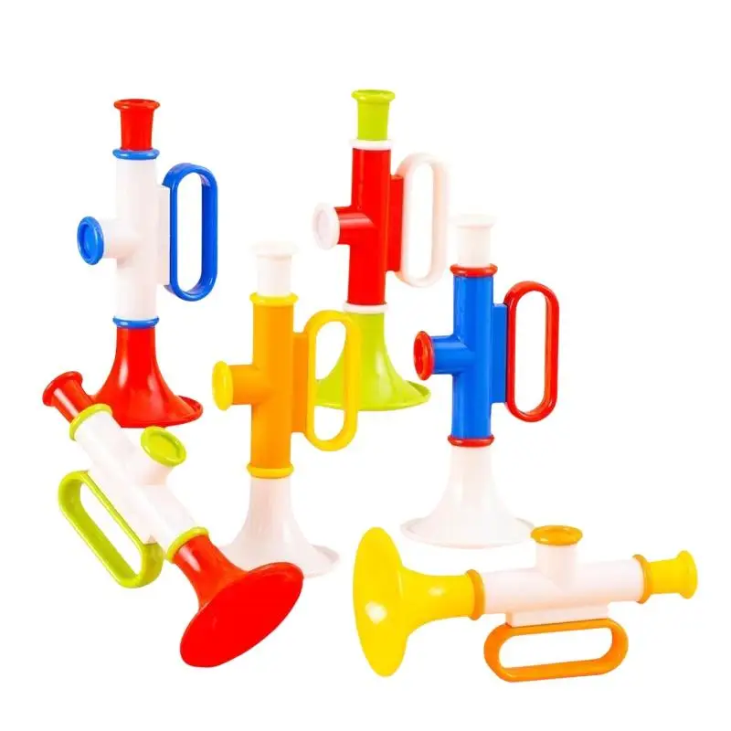New Random Color 1PC Plastic Horn Football Fans Cheer Props Vuvuzela Kid Trumpet