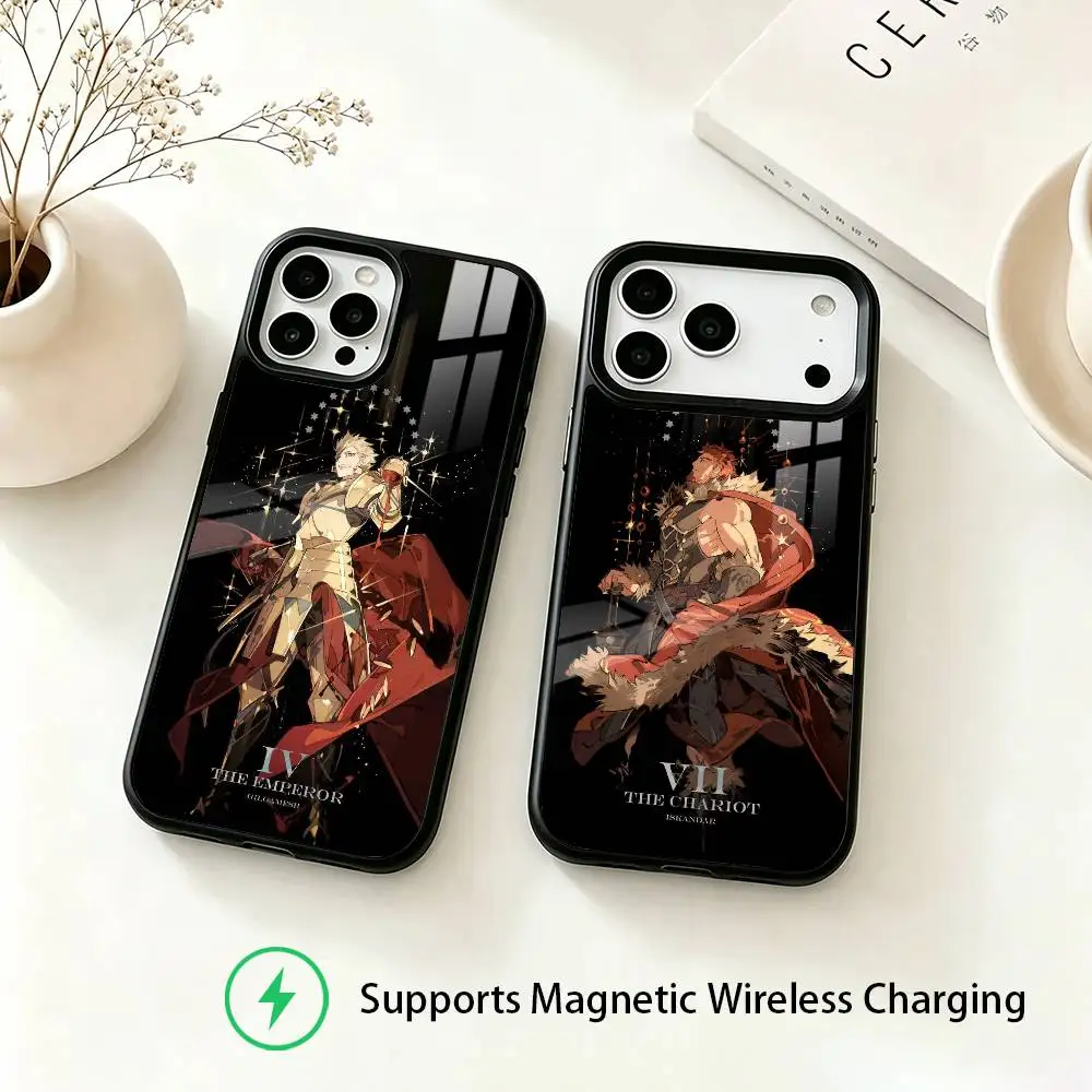 Anime Fate-Grand-S Order Phone Case For iPhone18,17,16,15,14,13,12,11 Plus,Pro Allows magnetic wireless charging