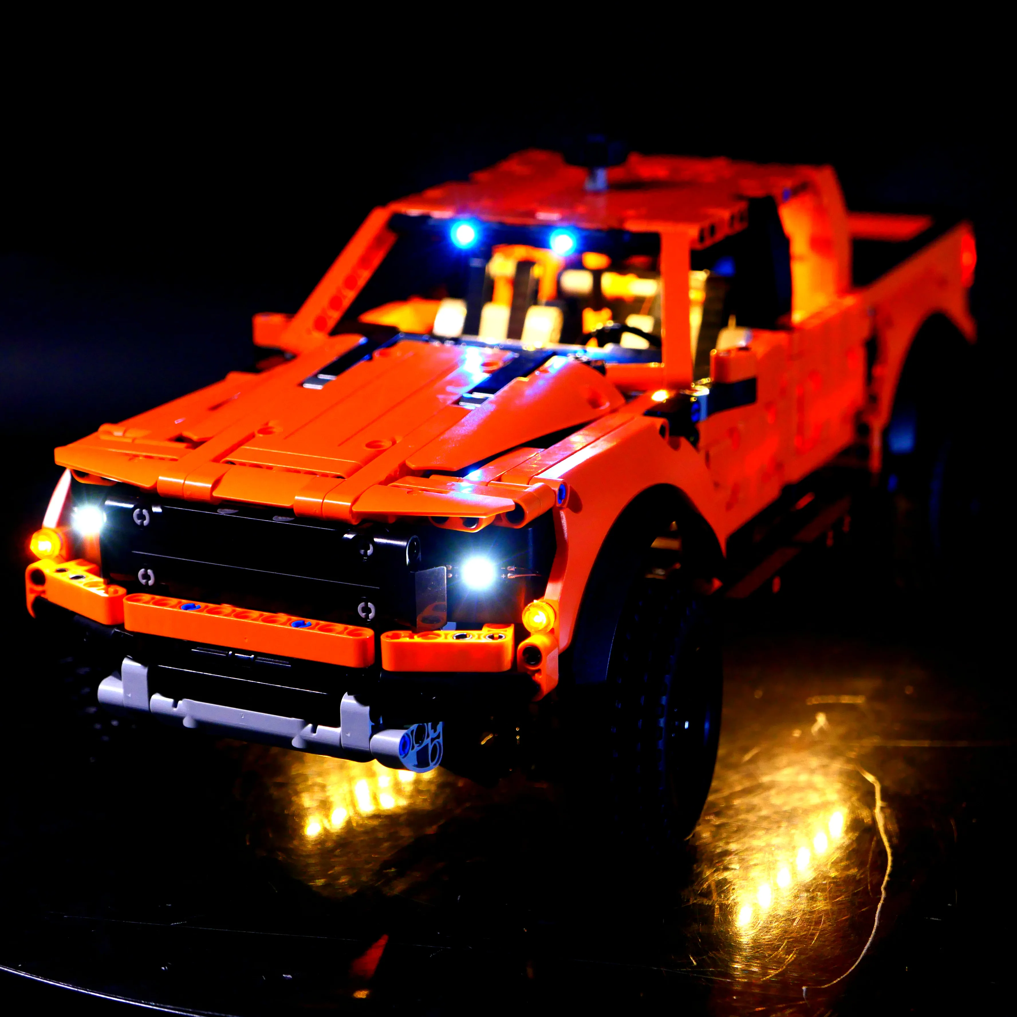 

DIY Building Block LED Light Kit for 42126 Technic Style Pickup Truck, Remote Control Lighting Accessories for Decoration