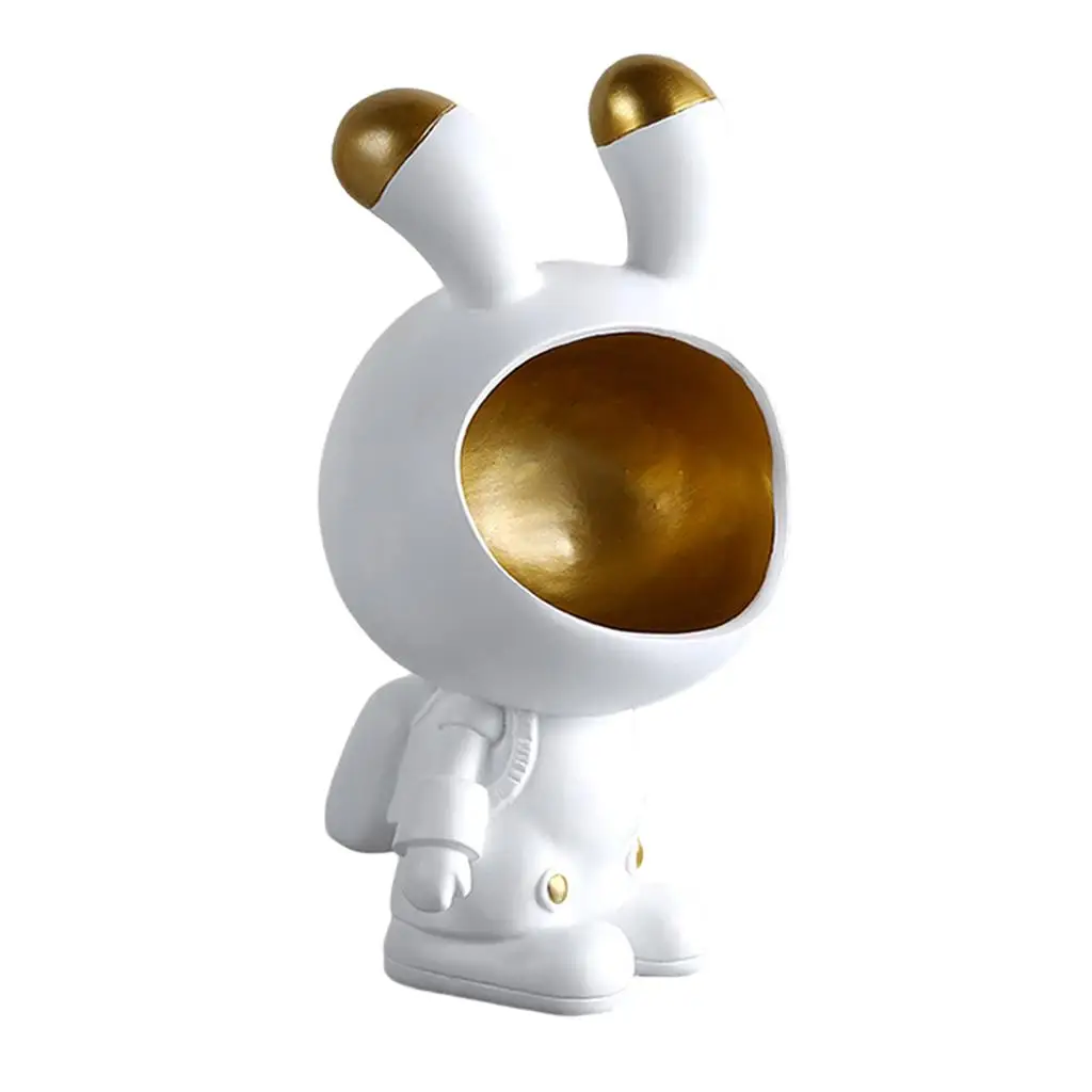 Space Statue Candy Storage Animal Figurine Decorative Gift
