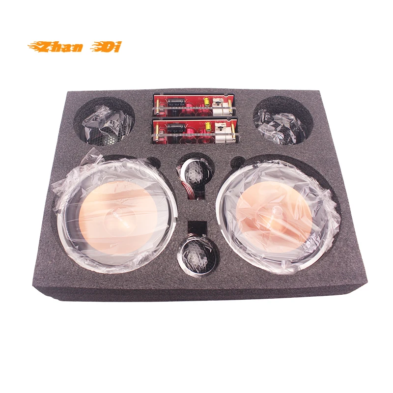 Spot Good Quality Factory Directly Three Points Frequency with Tweeter Car Audio Speakers 6.5 Inch 3-way Component Speakers