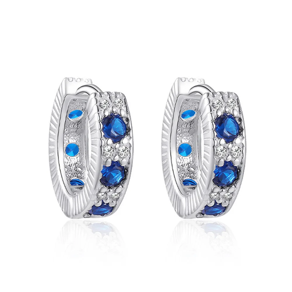 925 เงินสเตอร์ลิงแหวนเพทายหมั้นต่างหูสตั๊ดสําหรับผู้หญิงงานแต่งงานเครื่องประดับสุภาพสตรีขายส่งป้องกันโรคภูมิแพ้