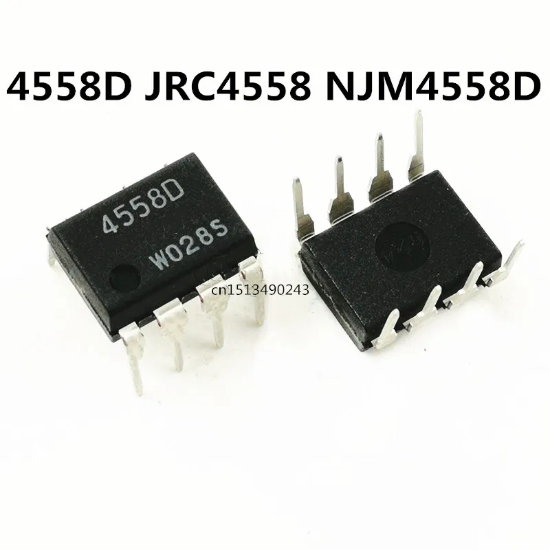 Original 5pcs / 4558D JRC 4558 NJM4558D   DIP8