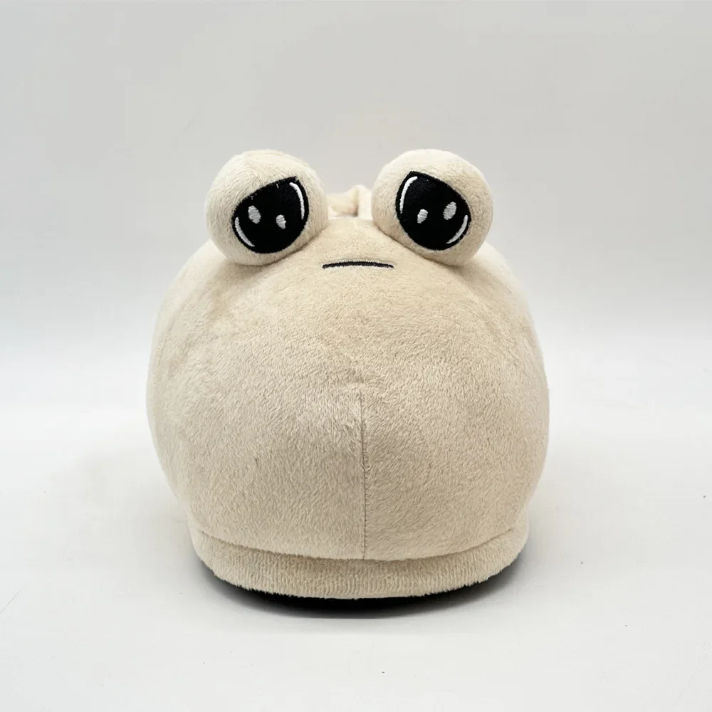 Pou Slipper Plush Toys Adult Slippers Alien Stuffed Plush Toy Kawaii Stuffed Alien Plush Doll Fan Gift