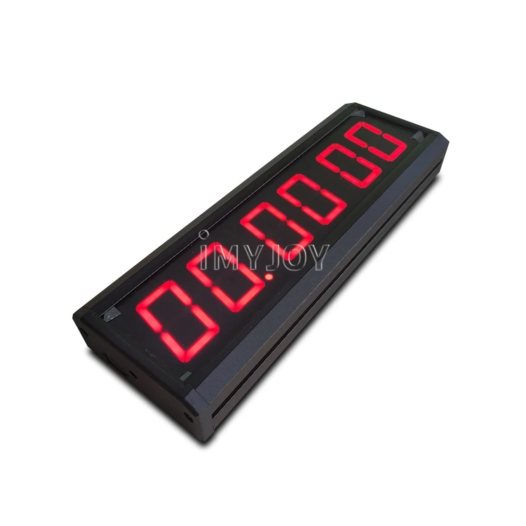 Picture 6: Large Game Clock Red LED Display Digital Chrono Stopwatch Timer with Start Stop Button Led Digital Clock