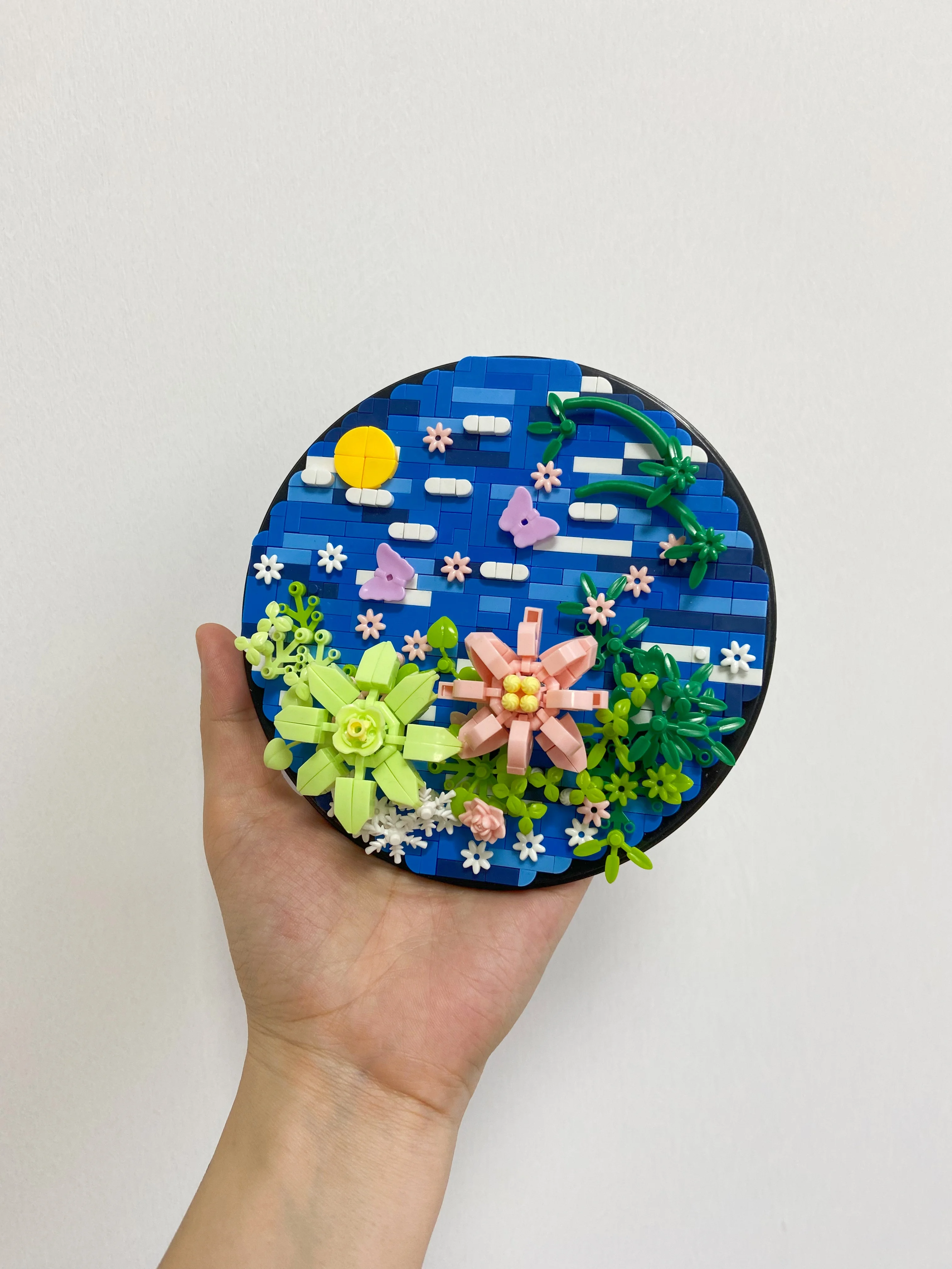 500+PCS microparticle flower paintings, cute holiday gifts and decorations, multifunctional and original gift ides