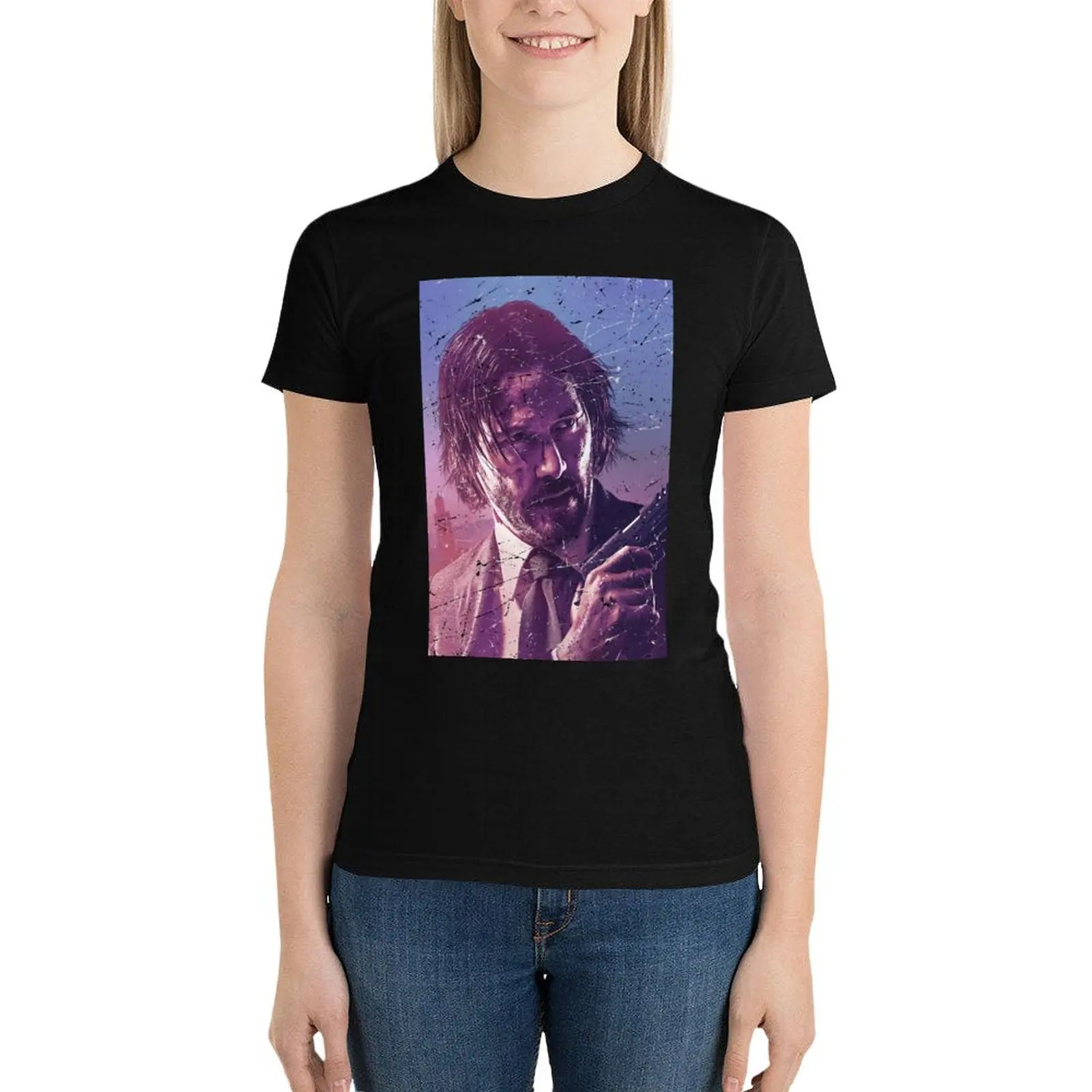 Mr.John Baba Yaga T-Shirt Shirts Grafisch T-Shirts Schattige Kleding T-Shirts Voor Dames