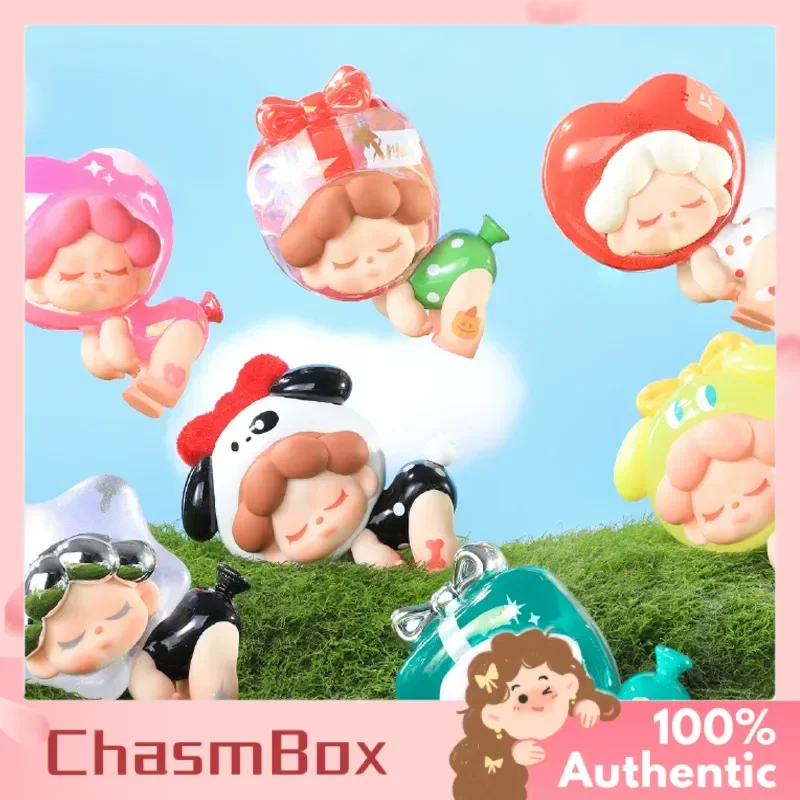 

DODOSUGAR Wendy Escape From The Center Of The Earth Team Series Vinyl Face Blind Box Adorable Figurine Doll Gifts