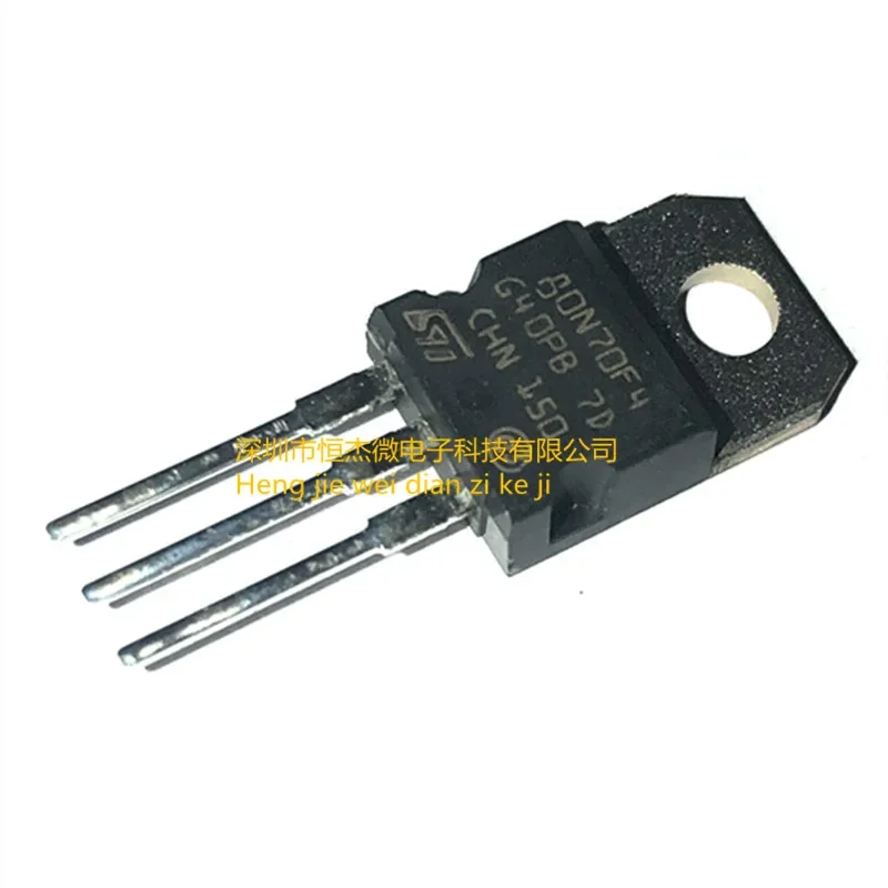 5 uds/nuevo original importado STP80N70F4 80N70F4 80A 68V TO-220 MOS tubo de efecto de campo