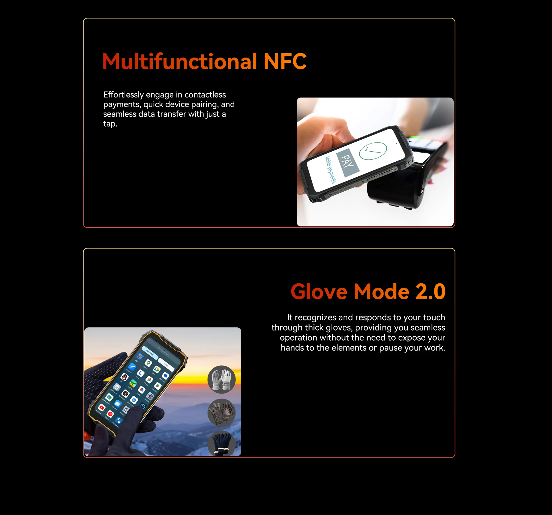 Blackview BV7300 Rugged Phone, 6GB+256GB, Android 14 Gaming Phone,15000mAh+45W Rugged Smartphone, 50MP+30MP Camera NFC/Dual SIM