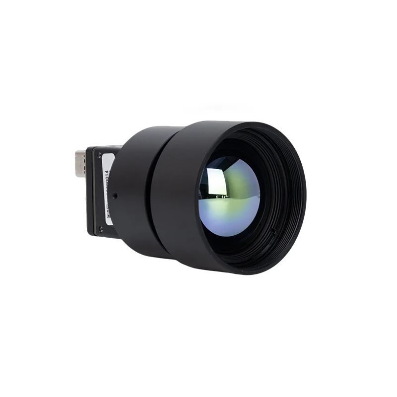 High Resolution 1280x1024 Infrared Uncooled VOx Analog Thermal Imaging Camera 1-Year H.265 For Outdoor Mine Detection NVR