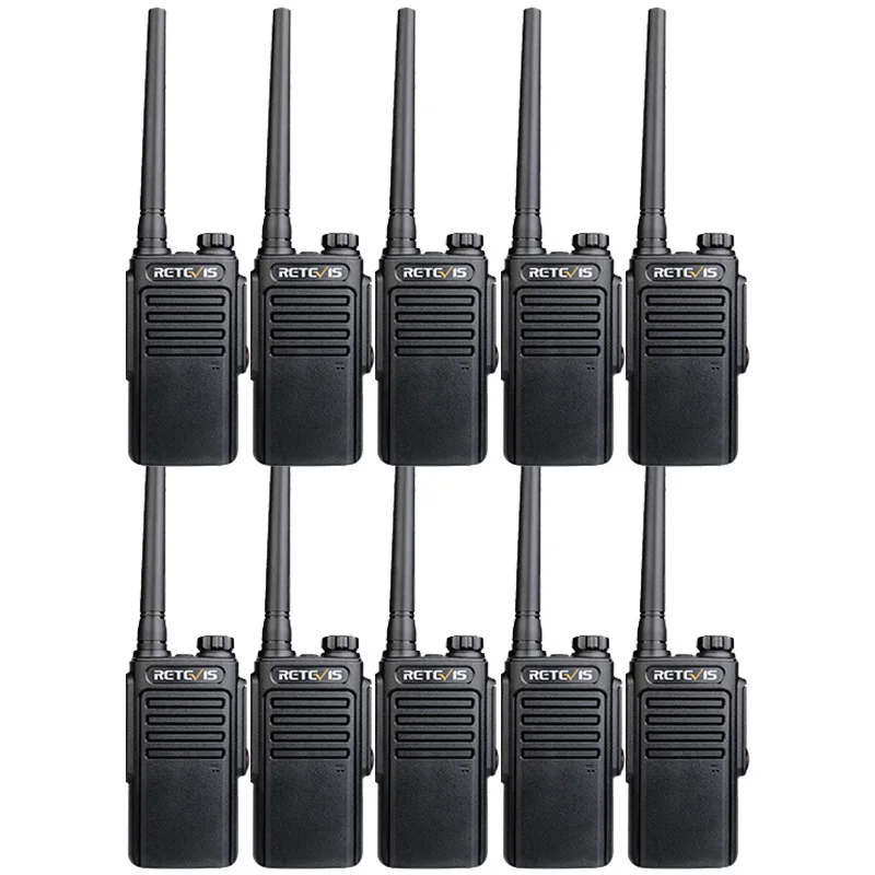 Waterproof Walkie Talkie10pcs RETEVIS RT647 IP67 Waterproof PMR Potable Radio PMR FRS PTT Two Way Radio Hotel Restaurant Outdoor