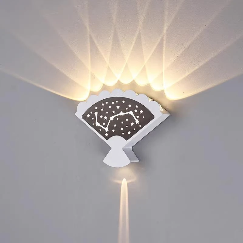 Modern Bedroom Wall Sconce Geometric shape LED Wall Lamps beautiful letter lamp symbol decoration corridor aisle lights