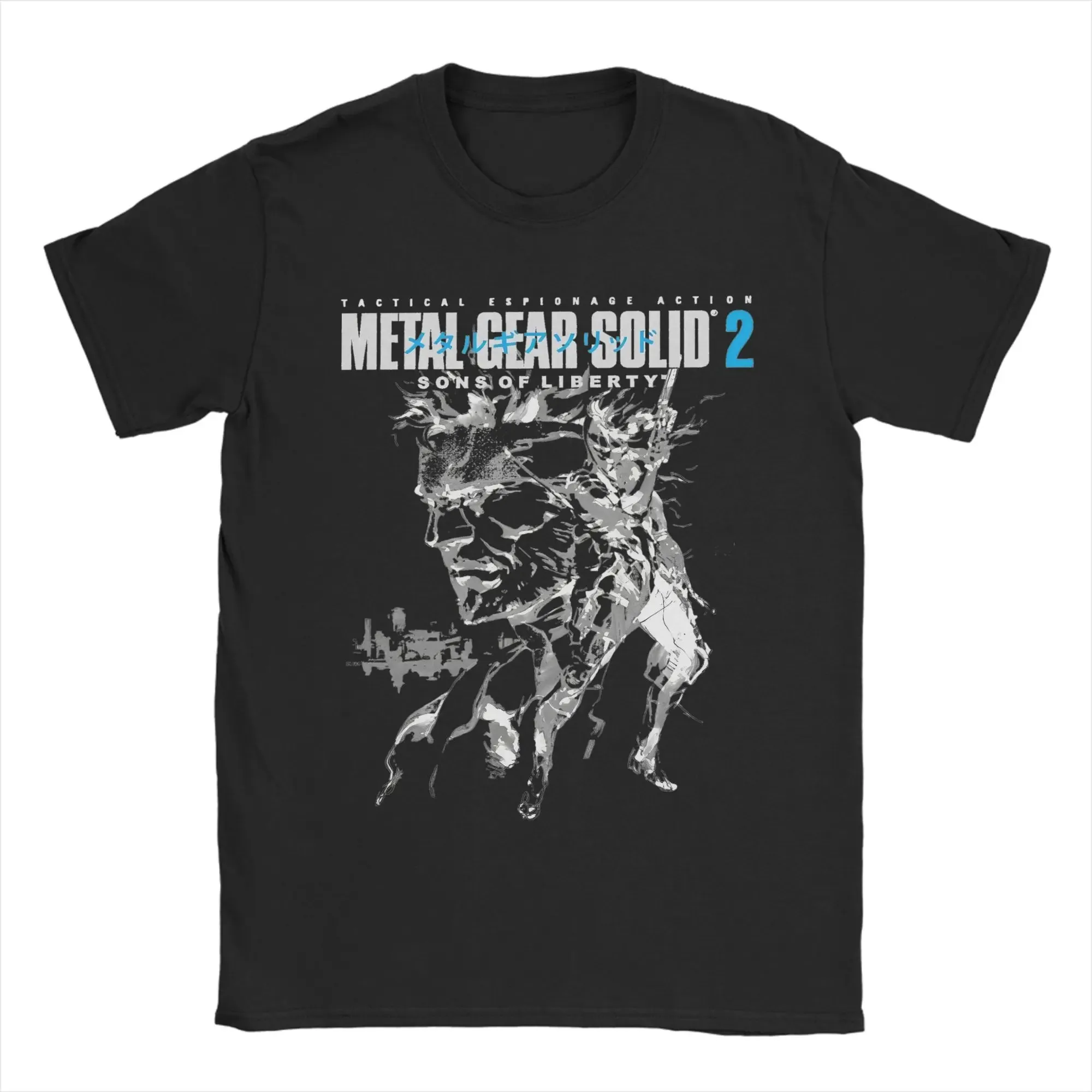 2026 New Men Women Metal Gear Solid Game Graphic T-Shirt Unisex Cotton Loose Summer Streetwear Casual Tee