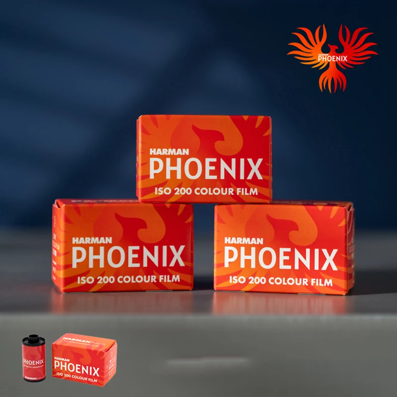 1/3/5/10 Rolls HARMAN Photo 135 Color Film PHOENIXP 200 ISO 200 Negative 36EXP C41 process( Expiration date: 2025)
